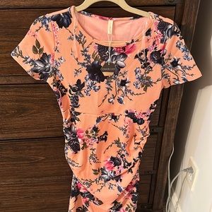 Floral maternity  dress